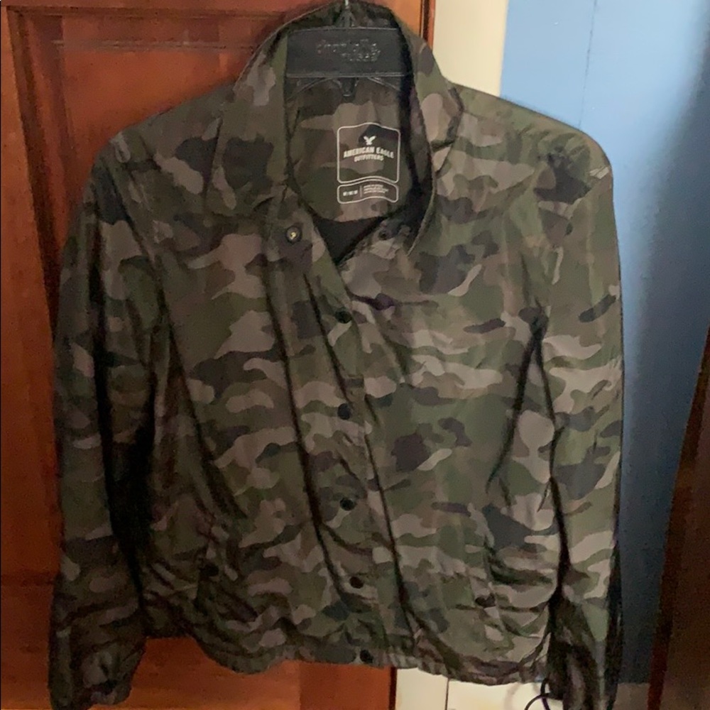 Camouflage Windbreaker